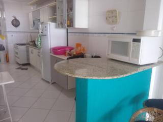 Apto enorme pé na areia, vista linda c/ academia e sauna - Guarujá - 1