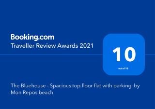 The Bluehouse - Spacious top floor flat with parking, by Mon Repos beach - Città di Corfù - 6