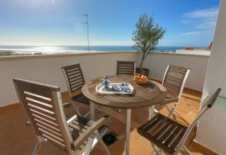 Terraza Trafalgar Apartamento tipo penthouse con enorme terraza y vistas al mar - Conil de la Frontera - 0