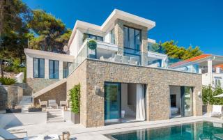 Luxurious Waterfront Brac Villa 4 Bedrooms Villa Selca Waterfront Private Infinity Pool & Gym Selca - 6