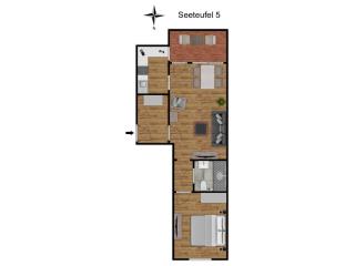 Apartment Seeteufel - Büsum - 8