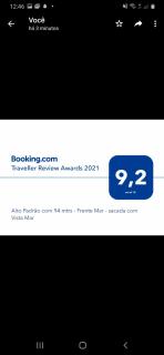 Alto Padrão com 94 mtrs - Frente Mar - sacada com Vista Mar - 5