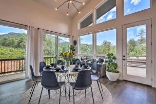 Fire Pit, Deck and Mtn Views Upscale Pine Cabin! - 5