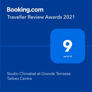 Studio Climatisé et Grande Terrasse Tarbes Centre - Tarbes - 5