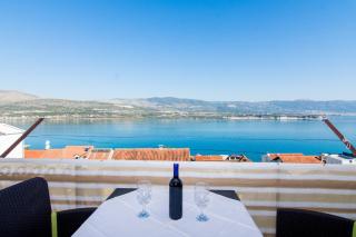 Holidays Apartments Slanada with Terrace and Sea View, Near the Beach & Town Trogir, Free Parking, Quiet Place on Peninsula Čiovo - 2