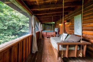 Nice View Fireplace, Hot Tub, Porch Bed, Private - Sevierville - 9