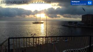 Ampio monolocale con balcone fronte mare - Porto Santo Stefano - 0