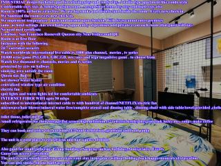 Staycation residences hotel quality transient Netflix wifi international cable tv hi speed fiber internet sanitize - 6