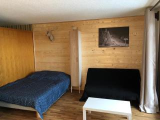 Le Relai S34 - Grand et lumineux studio avec coin montagne 4-6 pers avec WIFI, 50m des pistes, grand balcon exposé SUD, DRAPS NON COMPRIS - Saint-Jean-d'Aulps - 3