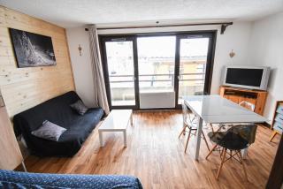 Le Relai S34 - Grand et lumineux studio avec coin montagne 4-6 pers avec WIFI, 50m des pistes, grand balcon exposé SUD, DRAPS NON COMPRIS - Saint-Jean-d'Aulps - 4