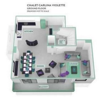 Chalet Carte Blanche Violette - La Plagne - 9