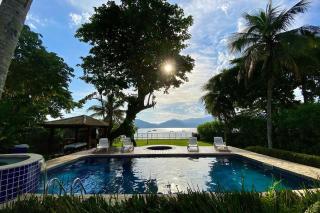 Magnífica casa pé na areia 4 suítes c/ ar e piscina - 3