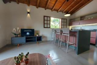 Sapeca - Novo Flat c/ Piscina, 50mts da praia, churrasqueira privativa, ar con, wi-fi, netflix, garagem - 9