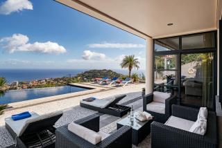 Exquisite Madeira Villa Villa Funchal Luz 5 Bedroom Heated Pool Sea Views Games Room - Funchal - 9