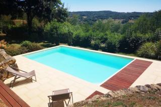 Dans la bastide de Domme - piscine chauffée, parking privé - Domme - 3