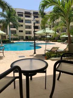 112: 1-Bedroom Grd floor condo w/patio. Palm Beach - Palm-Eagle Beach - 0