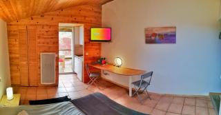 Studio 22 m2, terrasse vue lac, dans propriété face au Lac du Salagou - Liausson - 3