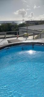 palmsﾌﾟﾗｲﾍﾞｰﾄﾌﾟｰﾙ,ﾐﾆﾋﾞﾘﾔｰﾄﾞ海と星空見える96平米 BBQ台 P2台分無料 wii WiFi - 7