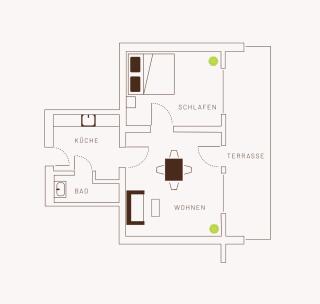 ApartWehr Business&Ferien Apartment Türkis - Wehr - 9