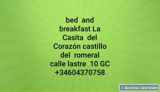 la CASITA DEL CORAZON - Castillo del Romeral - 7