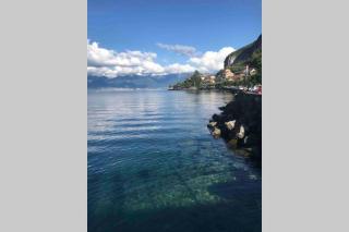 Duplex en station vue sur lac Leman - Thollon - 8