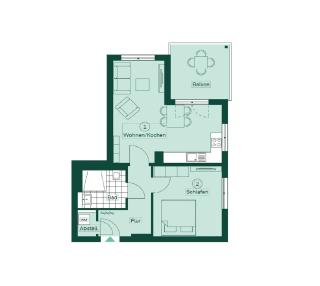 Apartment "Kiefernblick" - Haffresidenz - Garz-Usedom - 1