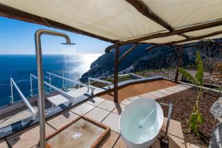 VILLA LA TAGLIATA spectacular jacuzzi tub amazing view and private parking garage - Positano - 4
