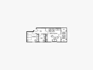 Dünenpark Binz - Komfort Ferienwohnung mit 1 Schlafzimmer und Balkon im Dachgeschoss 123 - Binz - 1