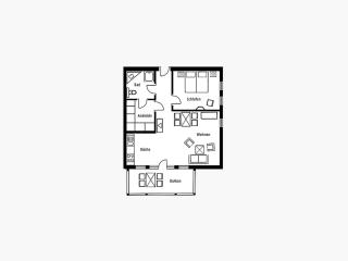 Dünenpark Binz - Komfort Ferienwohnung mit 1 Schlafzimmer und Balkon im Obergeschoss 145 - Binz - 2