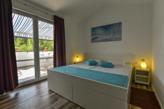 Studio Apartment in Vir with Terrace, Air Conditioning, Wi-Fi, Washing Machine (4781-1) - 1