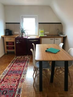 Ferieninrosengarten 1 Zi Appartement 190 cm Deckenhöhe ODER große 4 Zi DG WHG - Tullau - 2