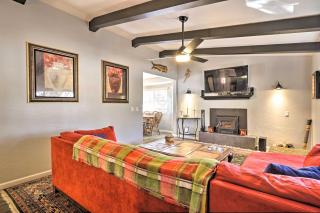 Furnished Deck Show Low White Mountain Cottage - 5