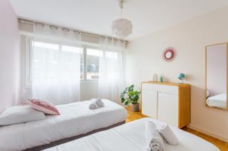 ROSA, Confortable 2 chambres avec parking dans le centre - Rennes - 4