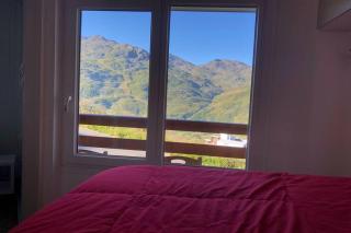 Les Ménuires - Appart 2 pièces 4 pers - Balcon plein SUD - Ski aux pieds - 4