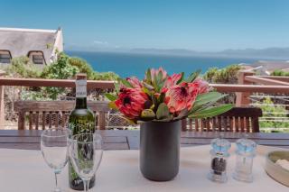 Oceanfront bungalow 3 br/2 ba, Wifi Fireplace: Guppy Huys - De Kelders - 0