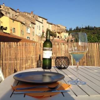 Bel appartement, terrasse plein sud, Vieux Village - Roquebrun - 6