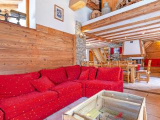 Pretty Chalet with Sauna & Skiing Nearby - Peisey-Nancroix - 6