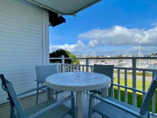 REF 060 Appartement pour quatre personnes résidence avec piscine vue Port Crouesty ARZON - Arzon - 7