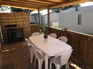 Mobil Home camping Mar Estang bord de plage - Canet-en-Roussillon - 2