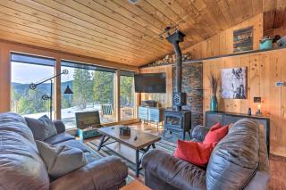 2 Mi to St Marys Glacier Modern Cabin with Hot Tub - 0