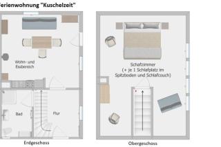 Ferienwohnung Kuschelzeit mit Sauna - Hohen Pritz - 8
