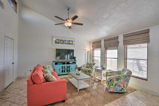 Furnished Deck, Beachfront Fun! Galveston Getaway - 7