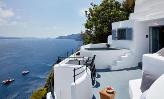 W Deluxe 1 Bedroom Cave Villa Outdoor Hot Tub Santorini - Oia - 2