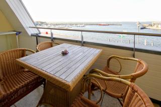 hafennahe Ferienwohnung mit Balkon und Meerblick - Hafenhäuser Wiek Wohnung 15 - Wiek auf Rügen - 7