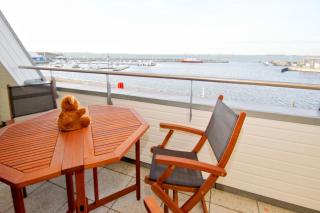 hafennahe Ferienwohnung mit Balkon und Meerblick - Hafenhäuser Wiek Wohnung 13 - Wiek auf Rügen - 1