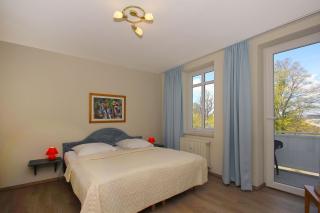 strandnah, mit Balkon und Sauna- und Schwimmbadnutzung im AHOI Erlebnisbad in Sellin gratis - Villa Strandmuschel FeWo 07 - Göhren - 5