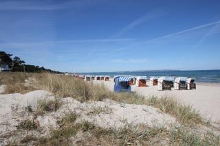 Balkon mit Meerblick, ruhige Lage - Ferienhaus Distelfink FeWo 01 - Groß Zicker - 3