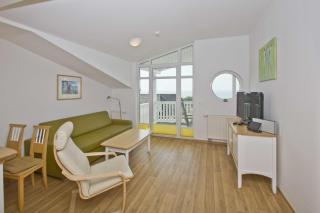 mit Meerblick und Balkon, gratis Nutzung vom AHOI Erlebnisbad und Sauna in Sellin - Meeresblick FeWo 17 - Göhren - 5
