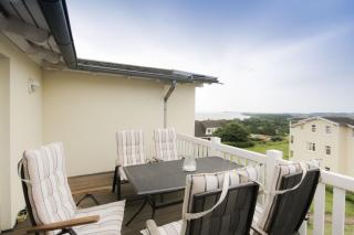 mit Meerblick und Balkon, gratis Nutzung vom AHOI Erlebnisbad und Sauna in Sellin - Meeresblick FeWo 50 - Göhren - 5