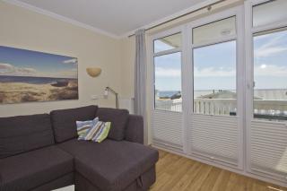 mit Meerblick und Balkon, gratis Nutzung vom AHOI Erlebnisbad und Sauna in Sellin - Meeresblick FeWo 24 - Göhren - 2